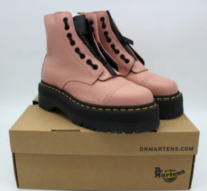 Dr Martens Womens Sinclair Boot Platform Peach Rose Beige - Size 8 - Picture 1 of 6