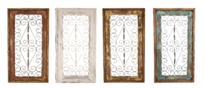Spanish Farmhouse Architectural Window-Wall-Rustic-Garden-Patio-Four Color-Small - Picture 1 of 9
