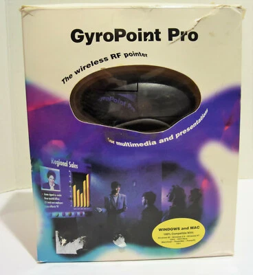 GyroPoint Pro for Multimedia & Presentations Wireless RF Pointer Mac & Windows - Image 1 of 3