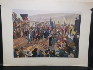 "UNIÓN/PACÍFICO CENTRAL" 1939 CECIL B. DEMILLE CONDUCCIÓN DE LA ESPIGA DORADA 26"x20 - Imagen 1 de 5