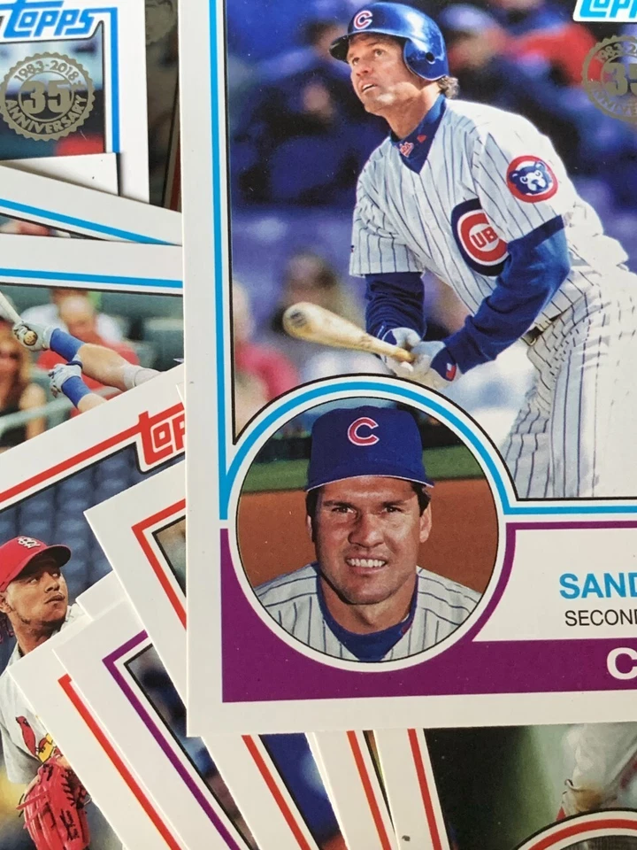 2018 Topps Series 1 83 Insert Card 1983 Baseball Cards Near Mint You Pick - Image 1 of 1