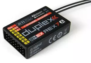 Jeti Duplex EX Empfänger Rex 7 Assist Kreisel Gyro 2.4 GHz Receiver Telemetrie - Bild 1 von 1