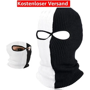 Klassische Skimaske aus Acrylfaser - Faltbare Gesichtsabdeckung für den Winter - Bild 1 von 1