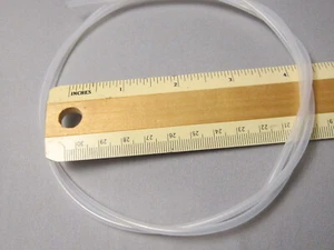 Teflon tube, 3.3 mm x 2.5 mm (0.10") ID, X 39 inches long, 1 piece, - Picture 1 of 2