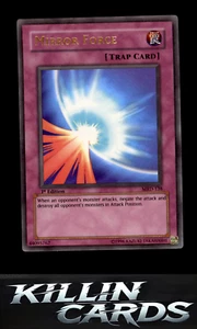 1st Edition Mirror Force MRD-138 Ultra Rare Metal Raiders YuGiOh Card LP - Bild 1 von 2