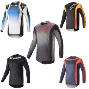 ALPINESTARS TECHSTAR MENS MOTORCYCLE MX JERSEY - Picture 1 of 12
