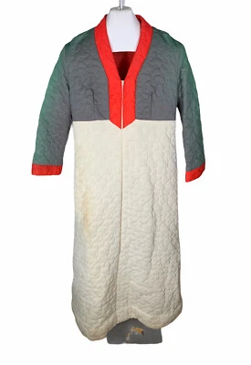 Rare Vanity Fair Vintage Nightgown 12 Insulated Very Warm Colors Faded In Spots - Image 1 of 4