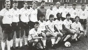 ROCHDALE FOOTBALL TEAM PHOTO 1985-86 SEASON - Picture 1 of 1