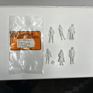 Plastruct 1:50 Super Figure 6 pezzi SFI-48A F103-19 #33049 con borsa originale - Foto 1 di 15