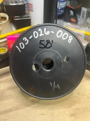 GLENAIR .25" (6.4mm) AmberStrand Composite Metal Clad Thermoplastic Braid Shield per ft