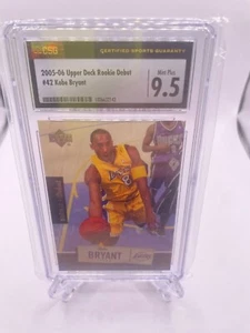 2005-06 ponte superiore Rookie debutto blu #42 Kobe Bryant Lakers HOF CSG 9,5 - Foto 1 di 1
