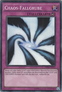 YU-GI-OH, CHAOS-FALLGRUBE, SR, OP03-DE012, TOP - Picture 1 of 1