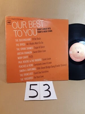 Various - Our Best To You Vinyl LP Compilation - 1967 Columbia - Image 1 of 4