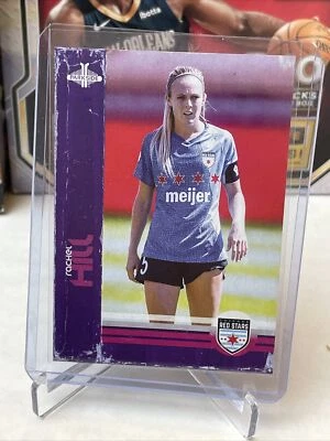 Rachel Hill Parkside Vintage Card V14 parallel Red Stars NWSL Soccer - Image 1 of 2