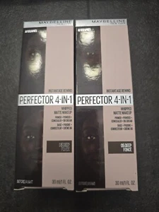 Lot of 2-Maybelline Instant Age Rewind Perfector 4-In-1 Matte Makeup #05 DEEP - Picture 1 of 5