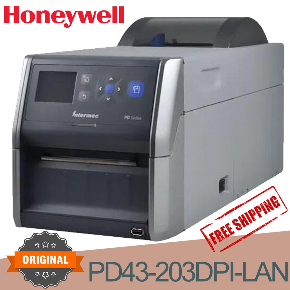 Honeywell 203DPI PD43 Intermec Wireless Direct Thermal Label and Barcode Printer - Image 1 of 4