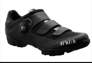 Fizik M6 Boa Man Fahrradschuhe - Schwarz/Schwarz - Größe 40 1/2 EU 8 US (S8) - Bild 1 von 5
