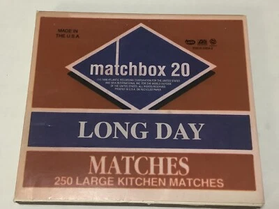 Matchbox 20 Long Day Promo 2x CD Single with Yourself Or Someone Like You Twenty - Imagem 1 de 4