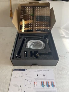 PDP Bath 12 in. Square Wall Mount Rainfall Shower Head.New Open Box.A15 947 - Picture 1 of 7