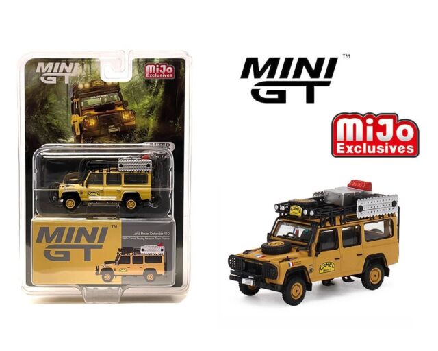 Mini GT 1:64 Scale #151 Land Rover Defender 110 County Station