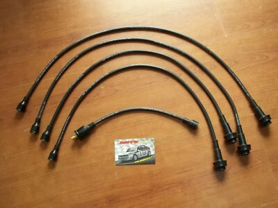 KIT SERIE 5 CAVI CANDELE 7MM IN SILICONE LANCIA FULVIA BERLINA COUPE 1300 1600 - Image 1 of 3