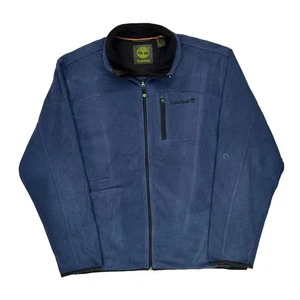 Timberland Fleece Jacket - XL Blue Polyester - Picture 1 of 7