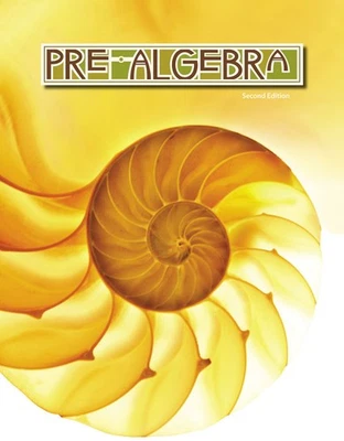 BJU Press Pre-Algebra- 8th Grade Student & Teacher Eds Books 1 &2 w/ CD (2nd ed) - Image 1 of 2