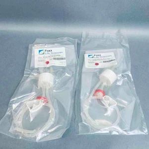 Foxx EZBio VersaCap Vented Cap with Tube for 250 ml Bottle Lot of 2 Caps - Picture 1 of 6