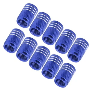 10 Pieces Skull Pattern Car Wheel Tire Valve Stem Caps For Cars SUVs Bikes - Picture 1 of 24