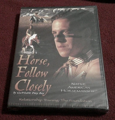 Horse, Follow Closely NEW DVD Relationship Training Foundation GaWaNi Pony Boy - Image 1 of 2