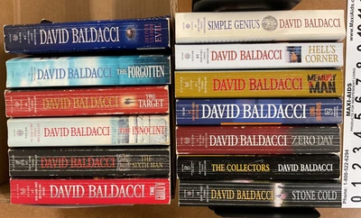 David Baldacci PB Lot of 13 Deliver Us From Evil Memory Man Stone Cold Zero Day - Image 1 of 4