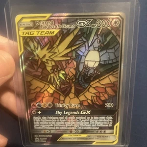 Moltres, Zapdos & Articuno GX SM210, 44 66 69 Hidden Fates Pokémon NM/Mint - Bild 1 von 9