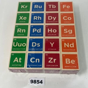 Uncle Goose Periodic Table of Elements 20 Wood Blocks Full Set - NEW SEALED! - Picture 1 of 7