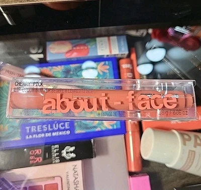 About Face Cherry Pick Lip Color Butter in shade Guava Crush NIB About-Face - Image 1 of 4
