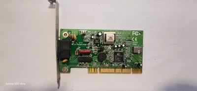 Vendo Scheda Modem Fax FM 56PCI-HSFI-CD  V:RW-A - Immagine 1 di 3