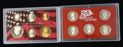 2004-S SILVER 11 Coin Proof Set ORIGINAL w/Box and COA - Image 1 of 4