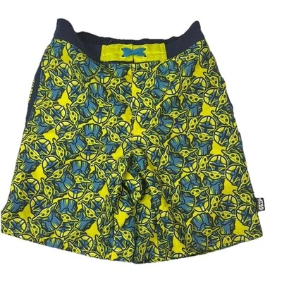 Bañador Mandalorian Grogu amarillo y azul para niños Star Wars Disney Store 9/10 Foto 1 de 4