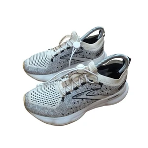 Brooks Glycerin StealthFit 20 Shoes Womens Size 7 Gray White Running Sneakers - Picture 1 of 11