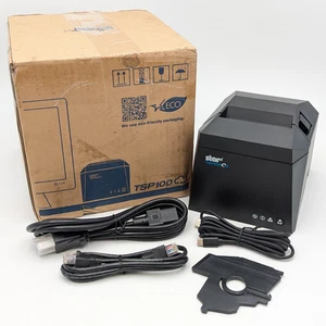 Impresora térmica de recibos de escritorio Star Micronics TSP143IV-UE (39473010) negra - Imagen 1 de 13