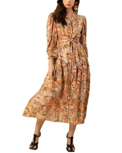 Hale Bob Allie Linen Dress Women's - Picture 1 of 8