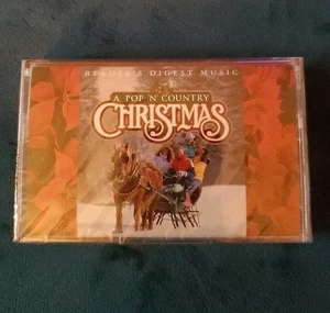 Readers Digest A Pop N Country Christmas Cassette Tape 1 New Sealed - Picture 1 of 5