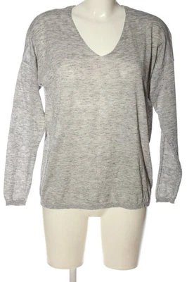 MANGO BASICS Sudadera de punto fino Mujeres Jersey Talla EU 38 gris claro - Imagen 1 de 4