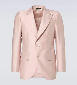 Chaqueta para hombre Tom Ford rosa mediana 47 % algodón, 40 % poliéster y 13 % seda - Imagen 1 de 4