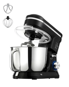 Electric Food Stand Mixer 5.1 QT Dough Mixer 10 + P Speeds Kitchen Food Beater - Picture 1 of 11