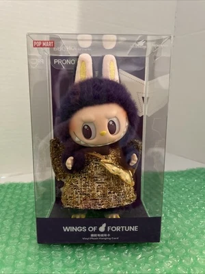 AUTÉNTICO POP MART - LABUBU × PRONUNCIACIÓN - ALAS DE LA FORTUNA VINILO PELUCHE - SELLADO Foto 1 de 4