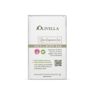 Olivella Face & Body Bar Soap Fragrance Free 3.52 oz (100g) - Picture 1 of 2