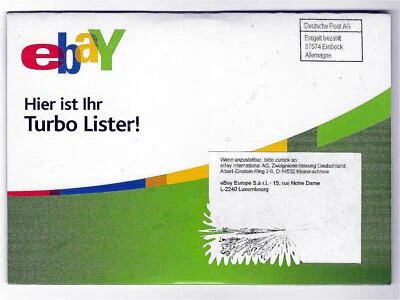 ebay Turbo Lister CD für Windows NT 4 - 2000 - XP  Internet Explorer 5.01 - Bild 1 von 4