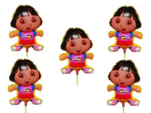 5 palloncini in foil Dora Nickelodeon elio palloncino palloncino compleanno bambini palloncino - Foto 1 di 1