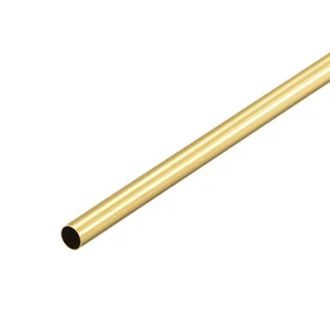 Tubo tondo ottone 300 mm lunghezza 5,5 mm OD 0,2 mm spessore parete tubo senza saldatura - Foto 1 di 4