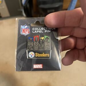 Pittsburgh Steelers W/ Marvel Avengers Pin NFL